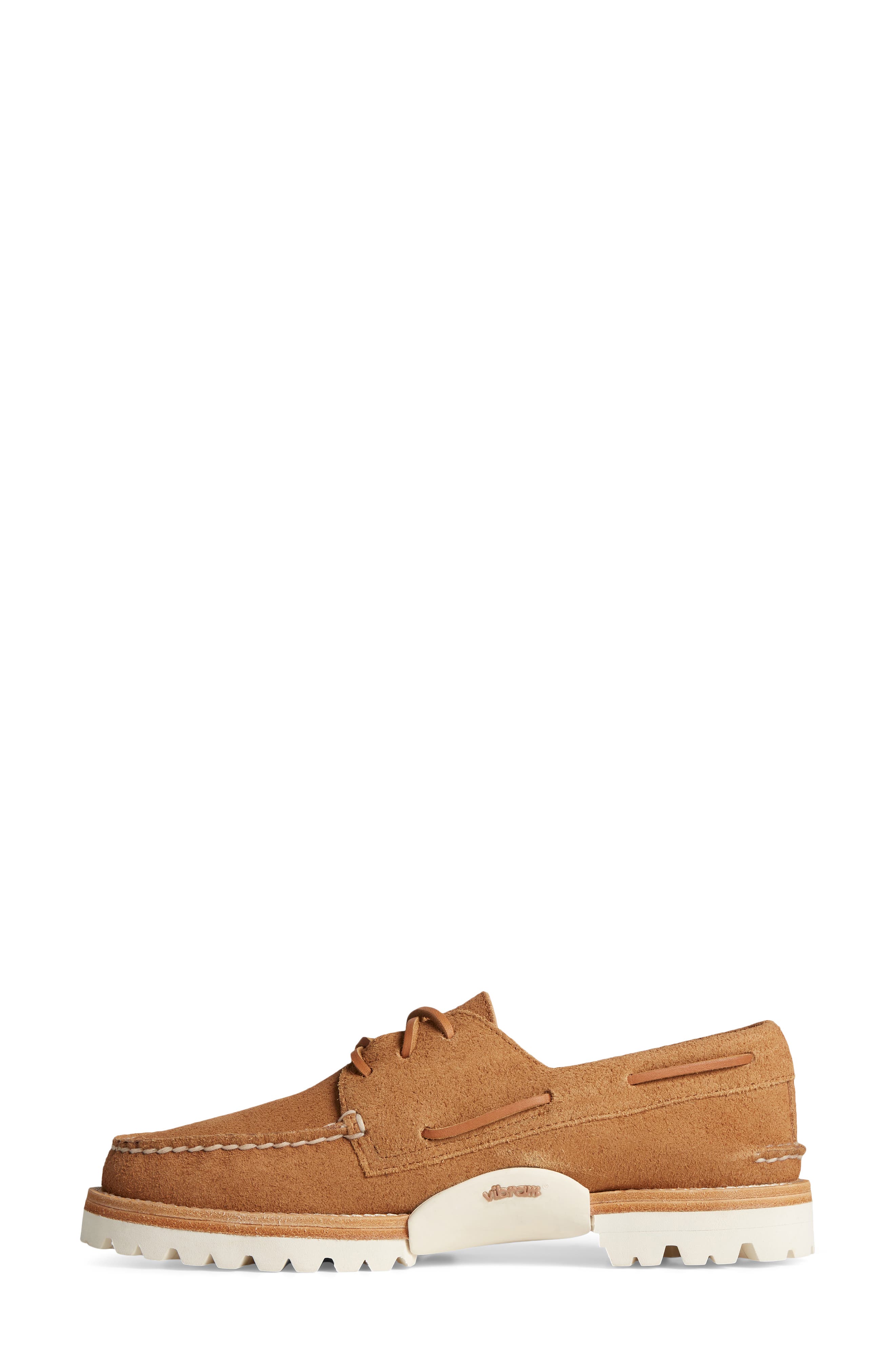 Sperry Authentic Original 3-Eye Lug Sole Boat Shoe, Alternate, color, Tan
