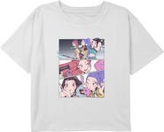 KPop Demon Hunters Girls' Huntrix Idols Manhwa Panels Cropped T-Shirt