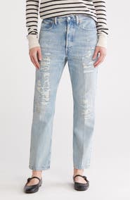 Polo Ralph Lauren Rigid Distressed Nonstretch Jeans