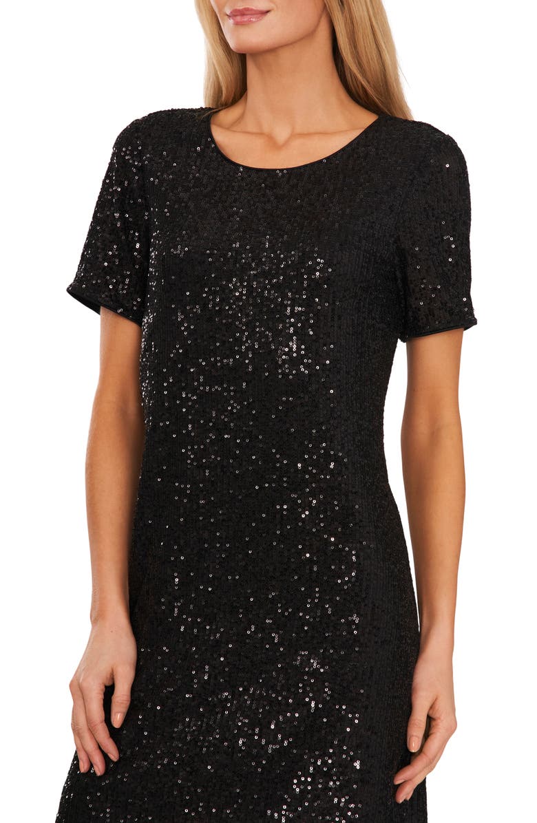 CeCe Sequin Minidress, Alternate, color,