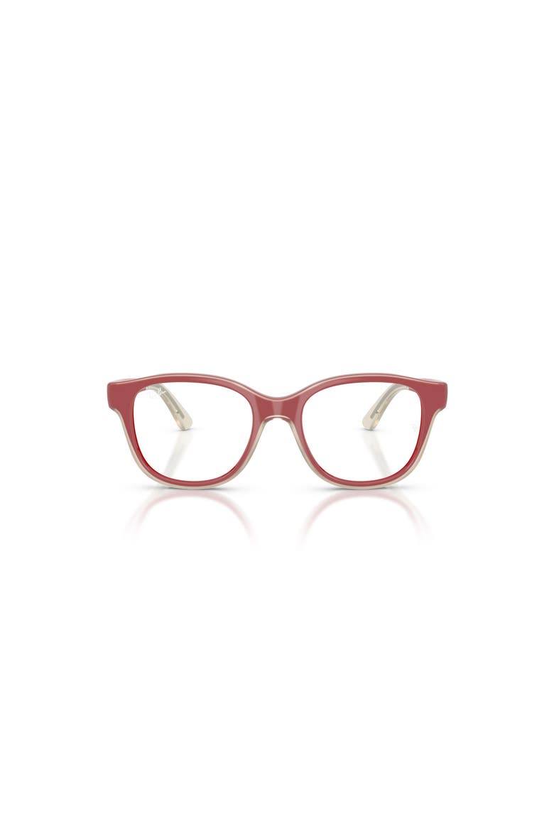 44mm Square optical glasses, Alternate, color, Red