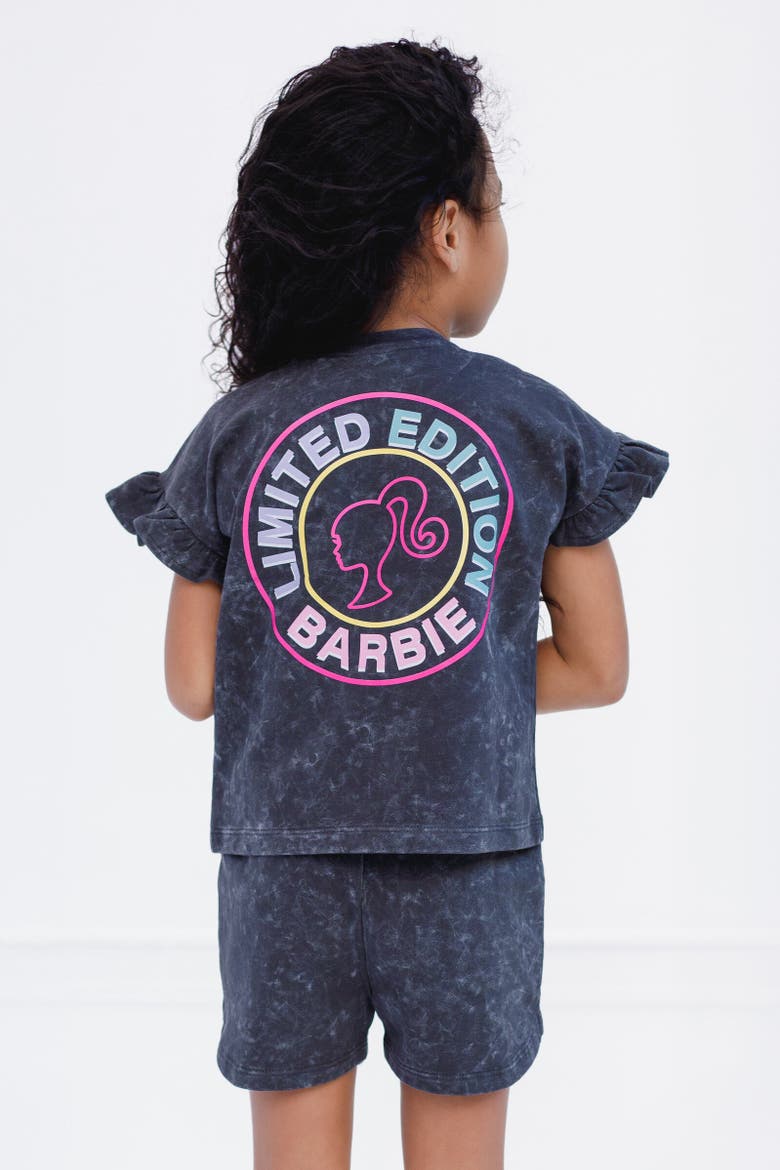 Wash T-Shirt & Shorts Set, Alternate, color, Charcoal Gray