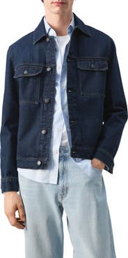 MANGO Cotton Denim Jacket