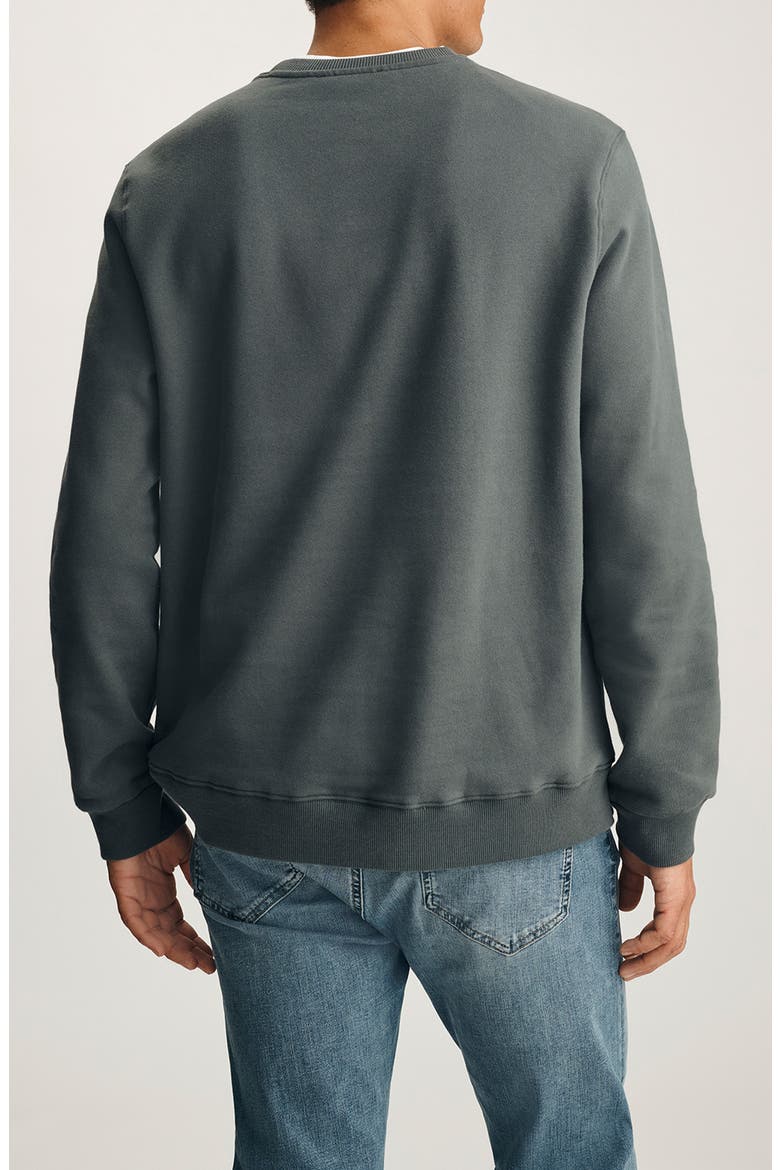Crewneck Cotton Sweatshirt, Alternate, color, URBAN CHIC