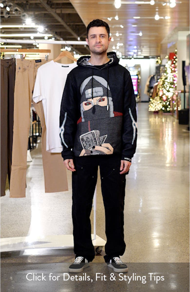 Kakuzu/Money Jacquard Hoodie, sales video thumbnail