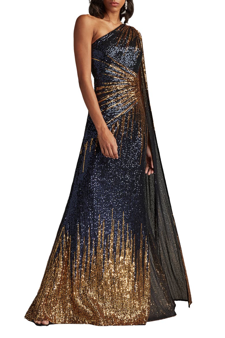black and gold ombre sequin dress Buy Sosandar Gold Ombre Sequin Stretch Dress from Next USA