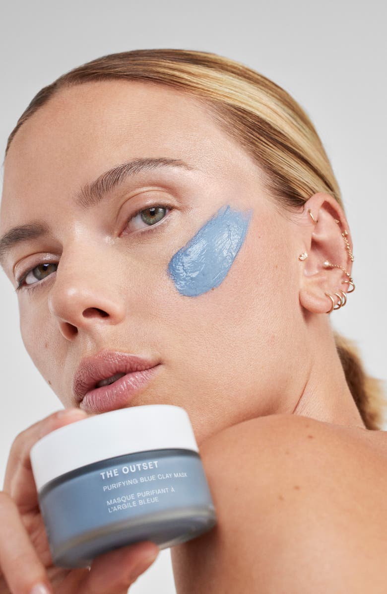 The Outset Purifying Blue Clay Mask, Alternate, color,