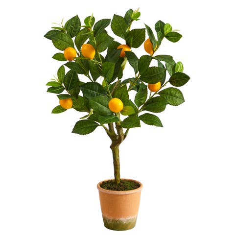 24-in Lemon Artificial Tree