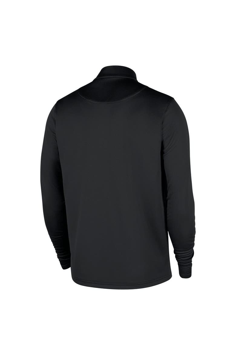 Men's Nike Black Phoenix Suns 2025/26 Authentic Coaches Quarter-Zip Dri-Fit Top, Alternate, color, Black
