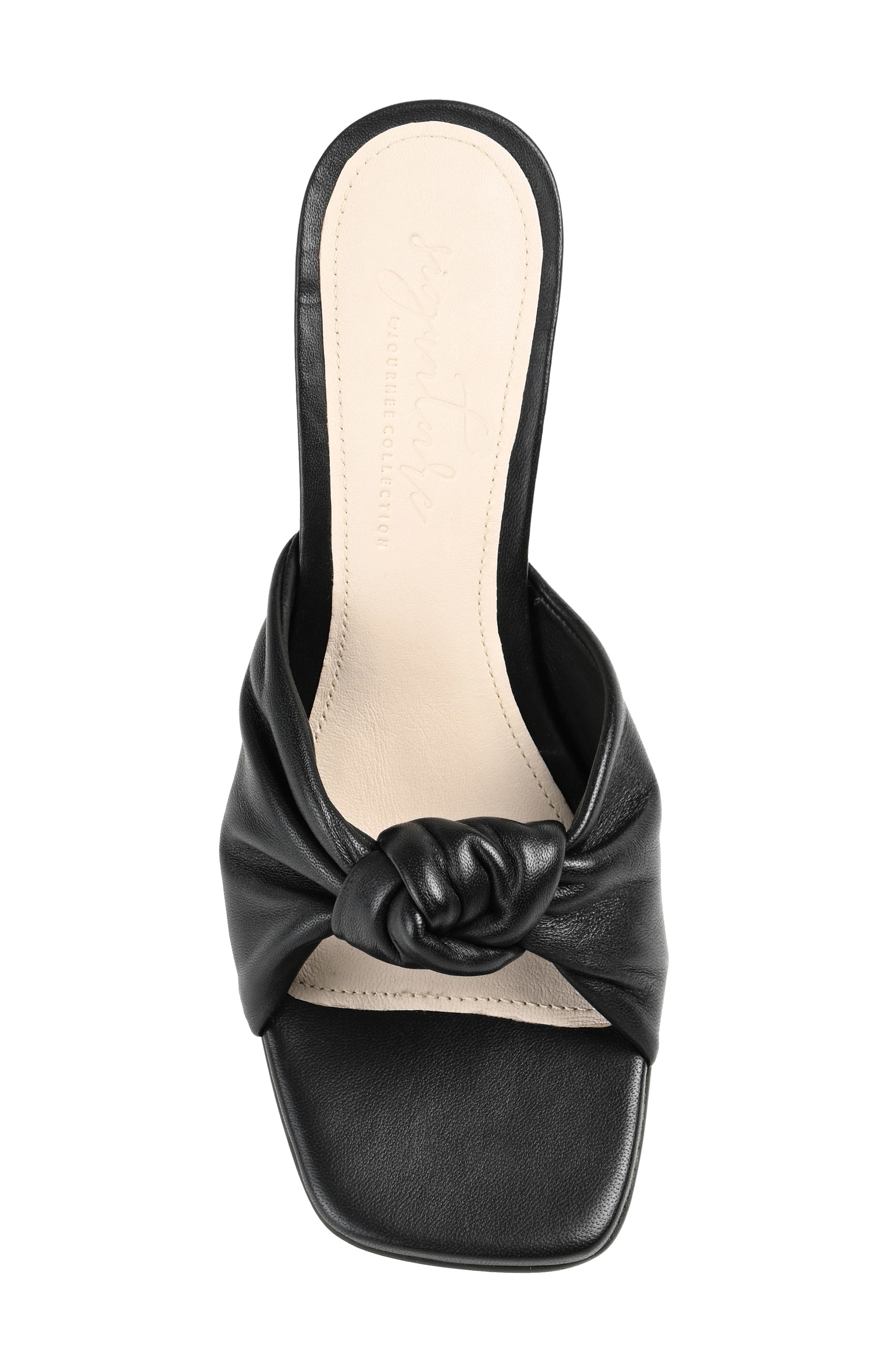 Journee Collection Finlee Sandal, Alternate, color, Black