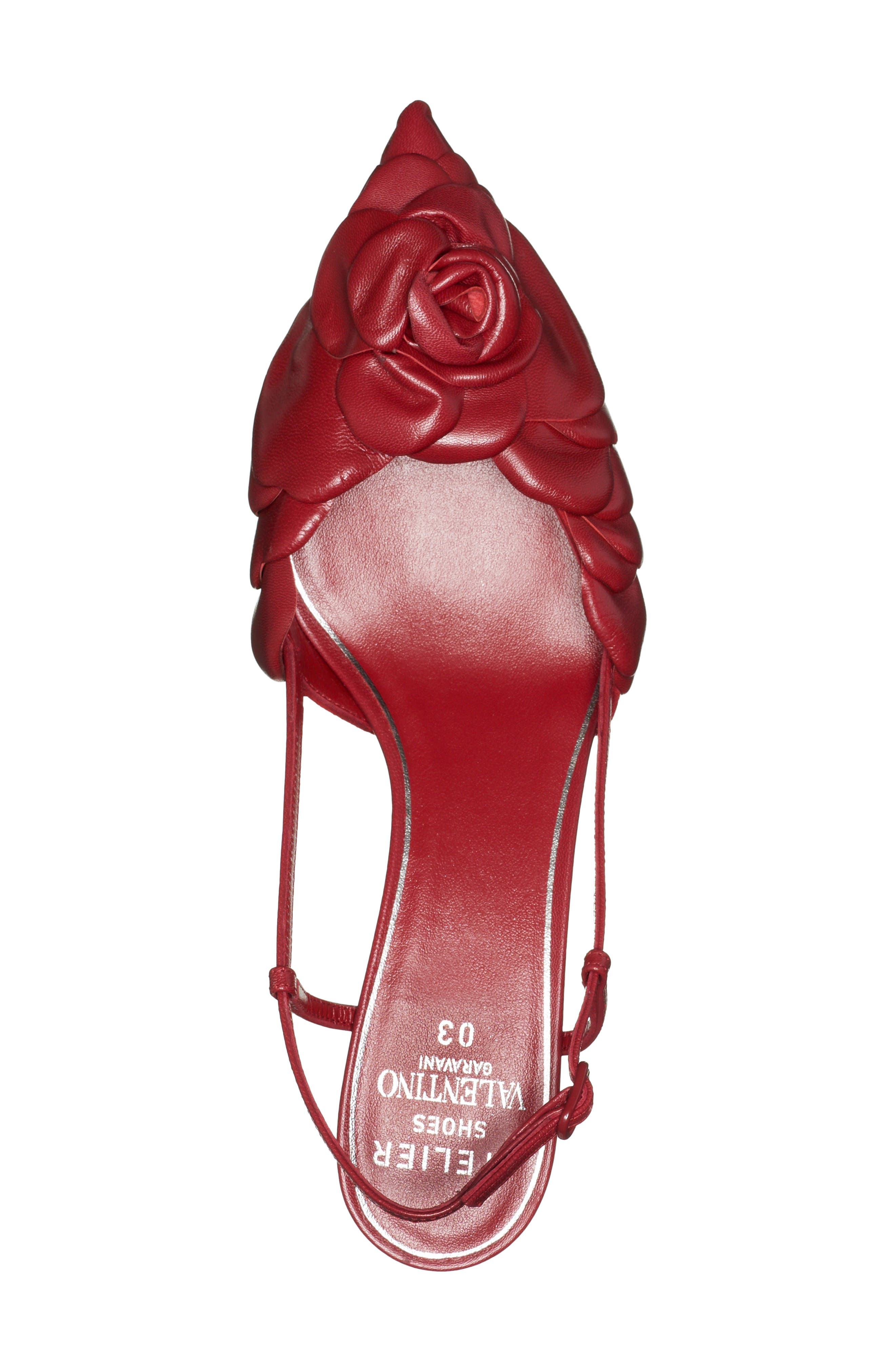 Valentino Garavani Atelier 03 Rose Edition Slingback Sandal, Alternate, color, 