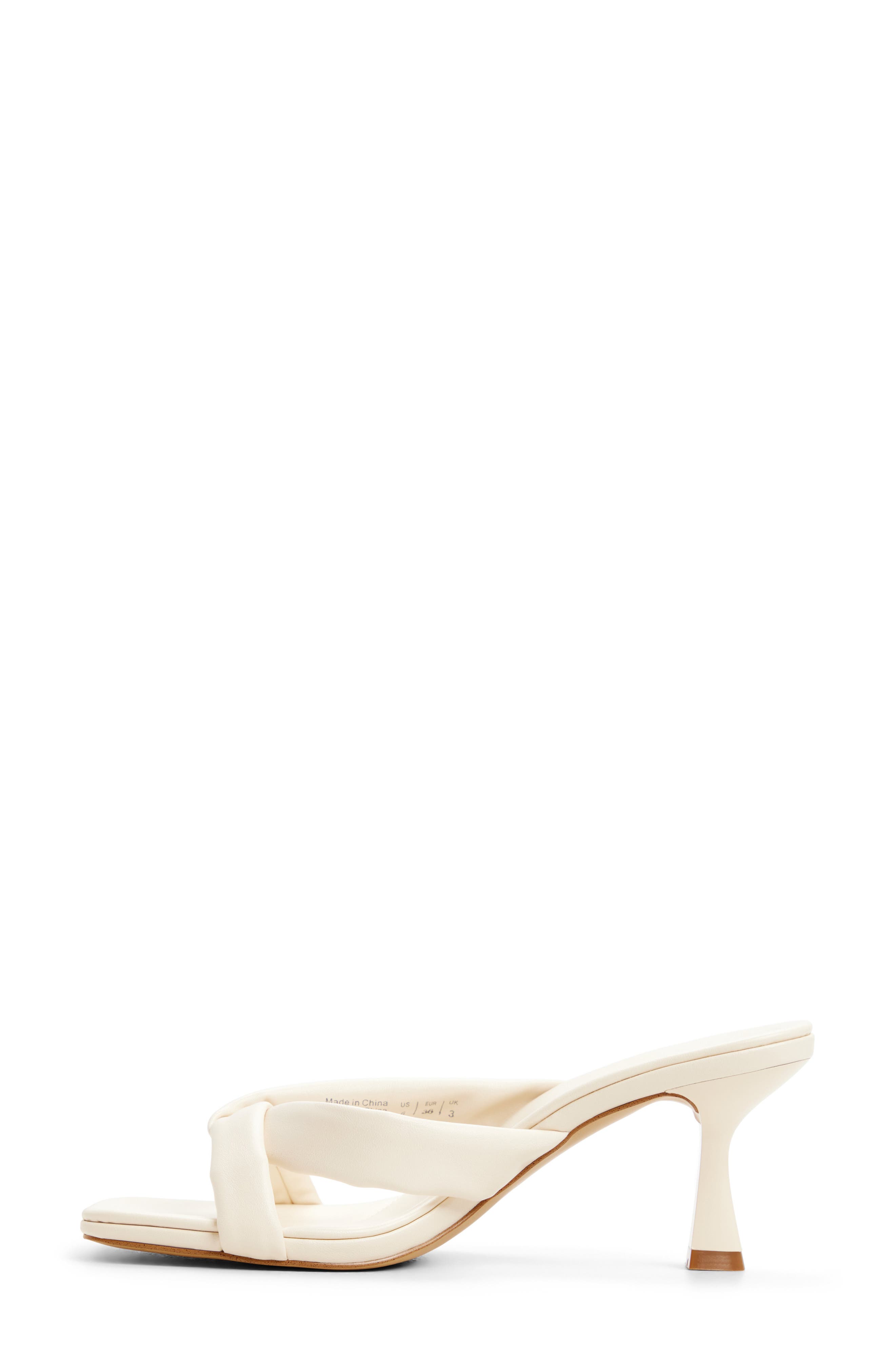 Zenna Faux Leather Kitten Heel Sandal, Alternate, color, OTHER WHITE