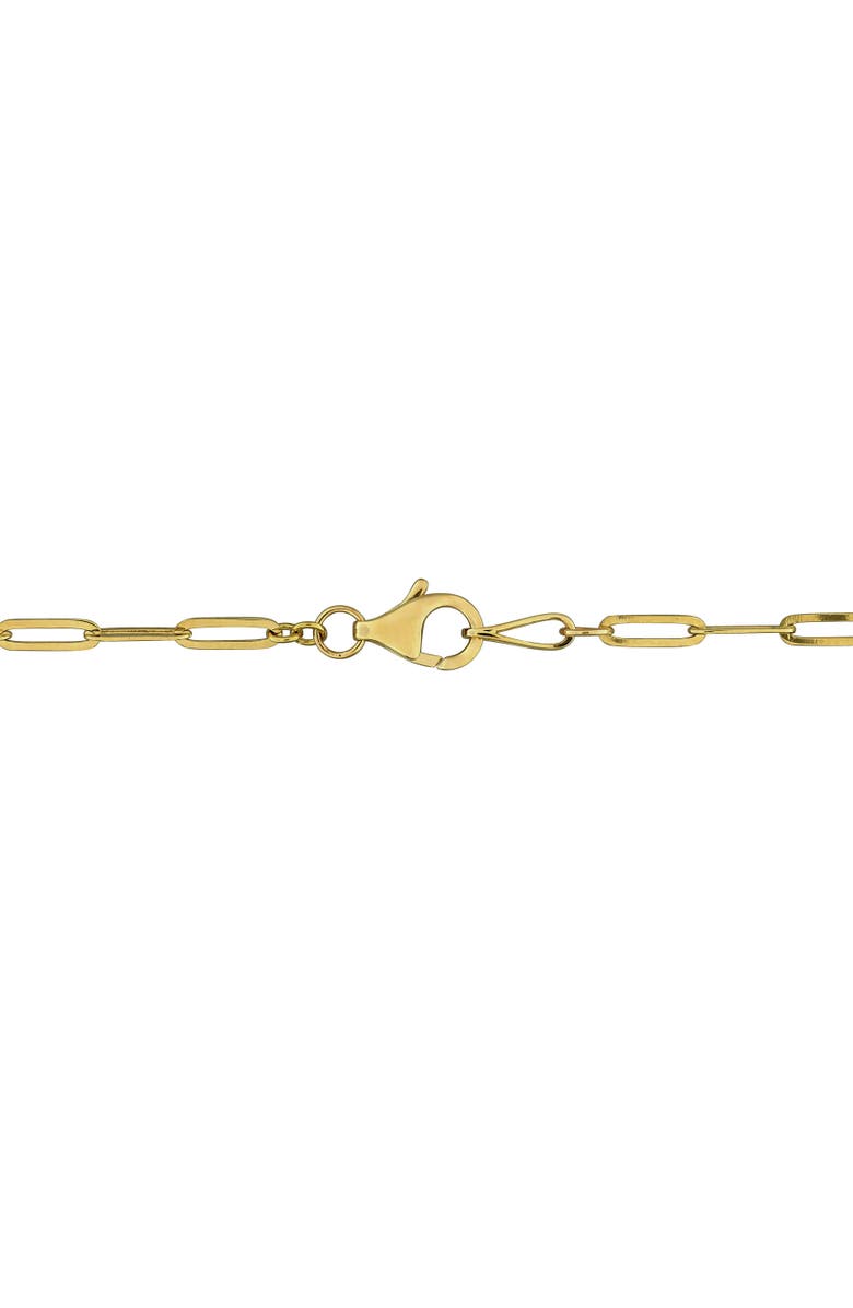 Julianna B. Lab-Grown Diamond Tennis Oval Link Necklace 14k, Alternate, color,