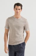 Brunello Cucinelli T-shirt with faux-layering