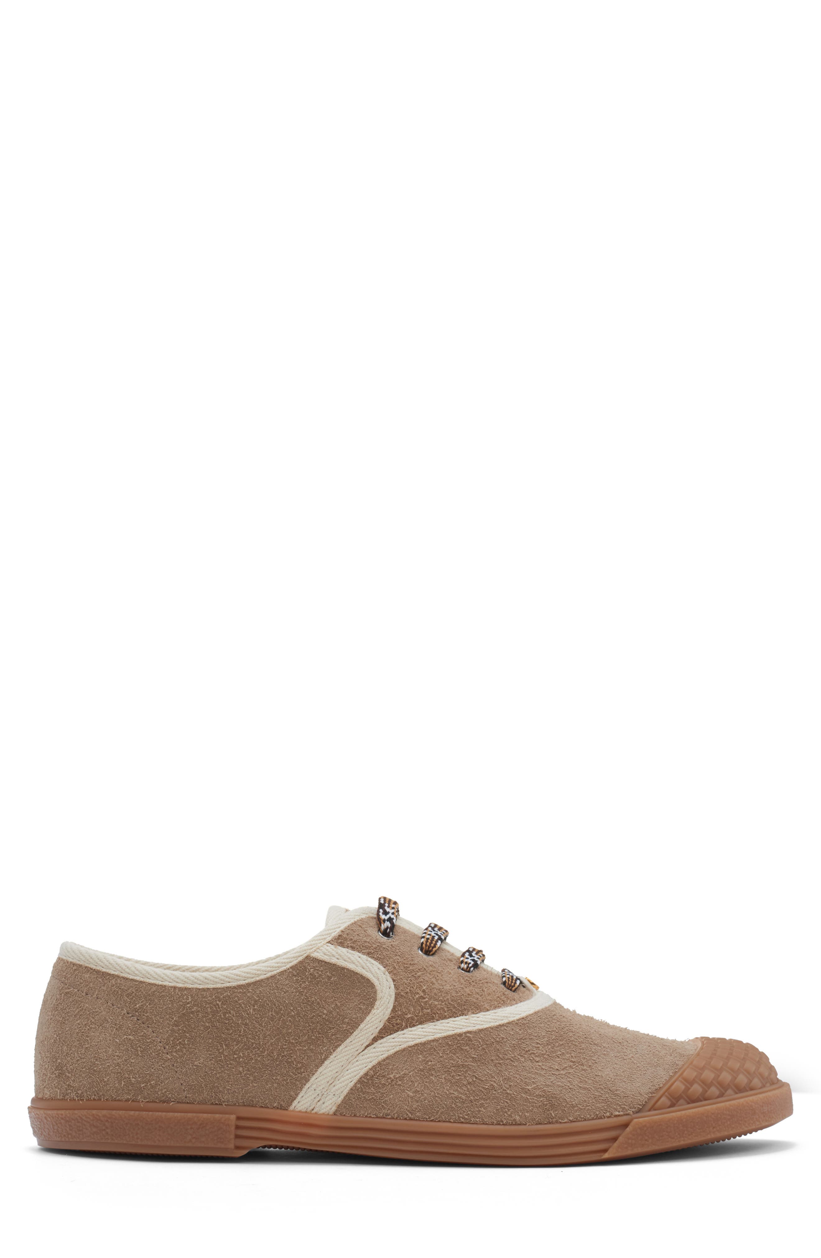 Valentino Garavani VLOGO Sneaker, Alternate, color, Camel/ Ivory