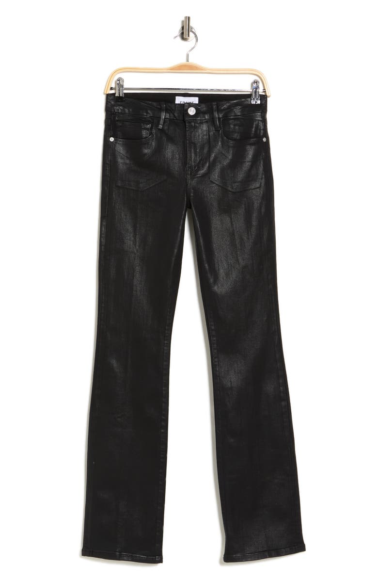FRAME Le Mini Coated Bootcut Jeans, Alternate, color, 