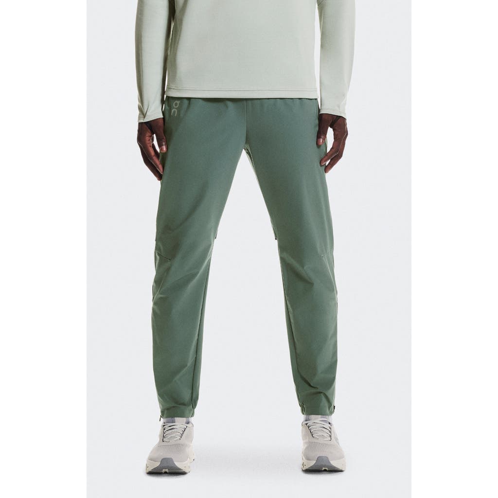 On Core Zip Cuff Pants In Green