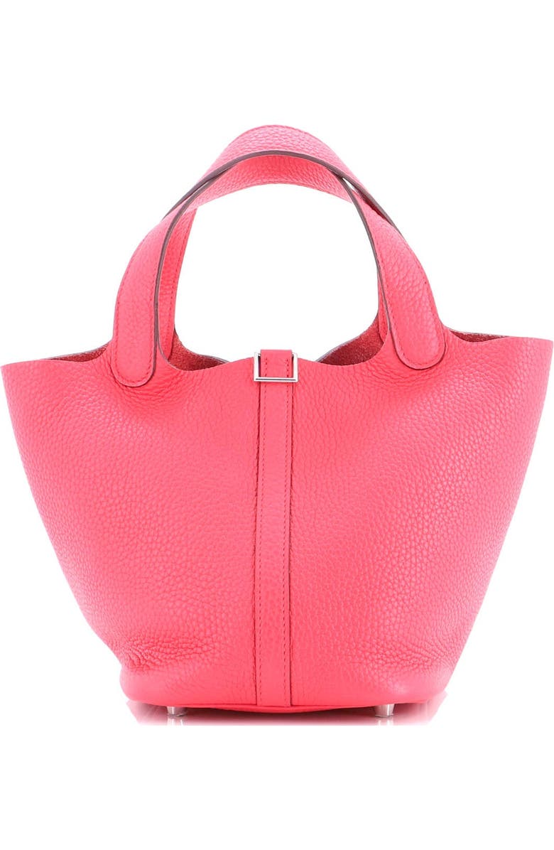 Pre-Owned Hermes Picotin Lock Bag Clemence PM, Alternate, color, Rose Extreme