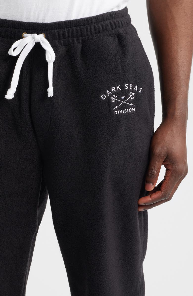 DARK SEAS Chateau Fleece Sweatpants, Alternate, color, Black