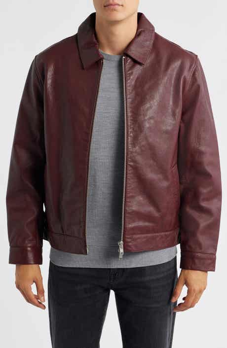 Wax London Kendal Leather Jacket