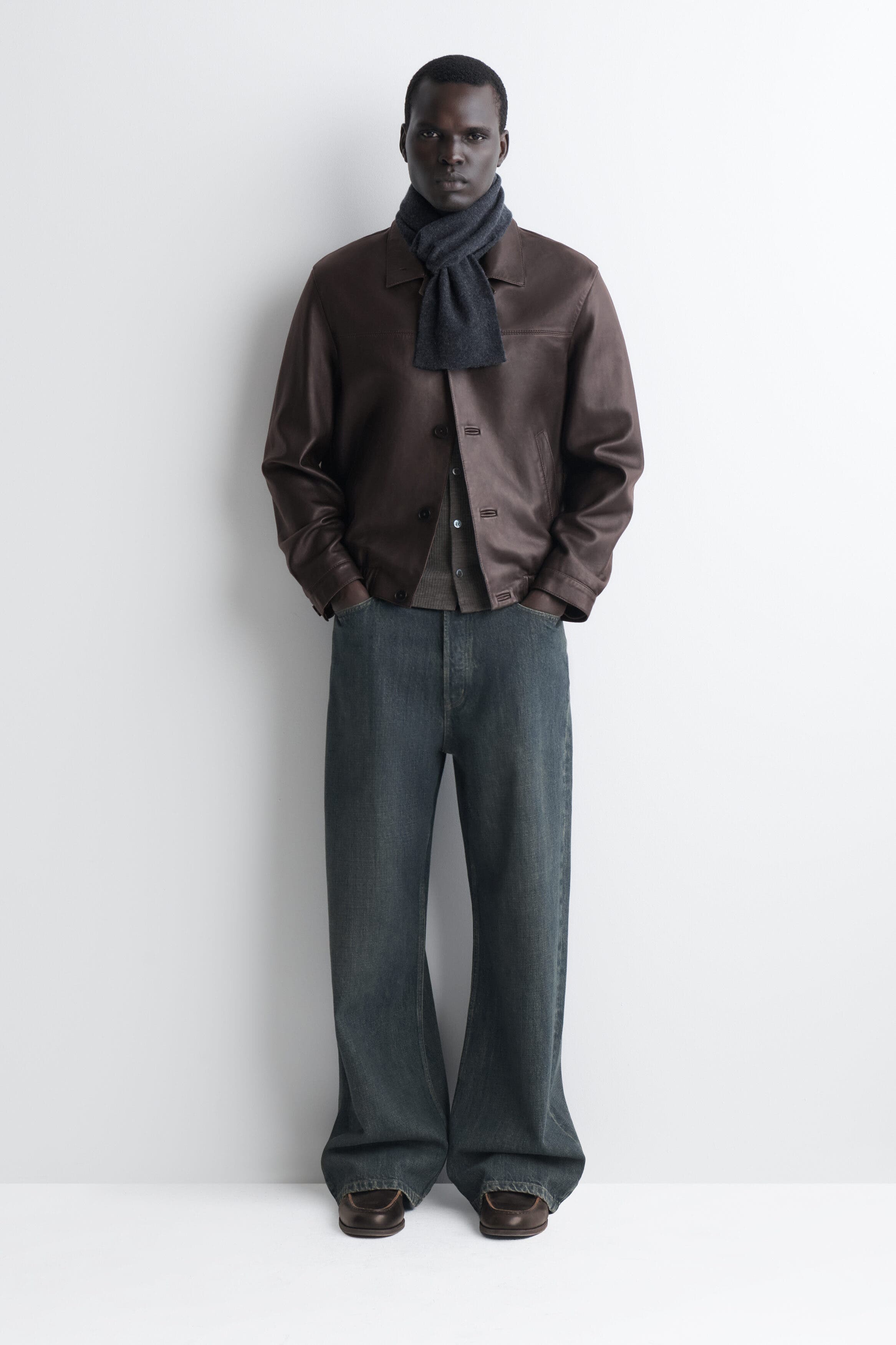 COS Cashmere Pull-through Scarf (Men) | Nordstrom