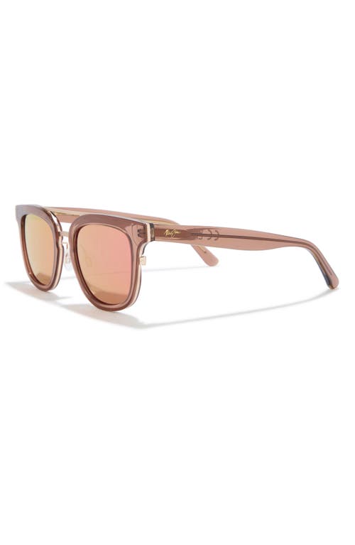 Maui Jim 49mm Polarized Aviator Sunglasses