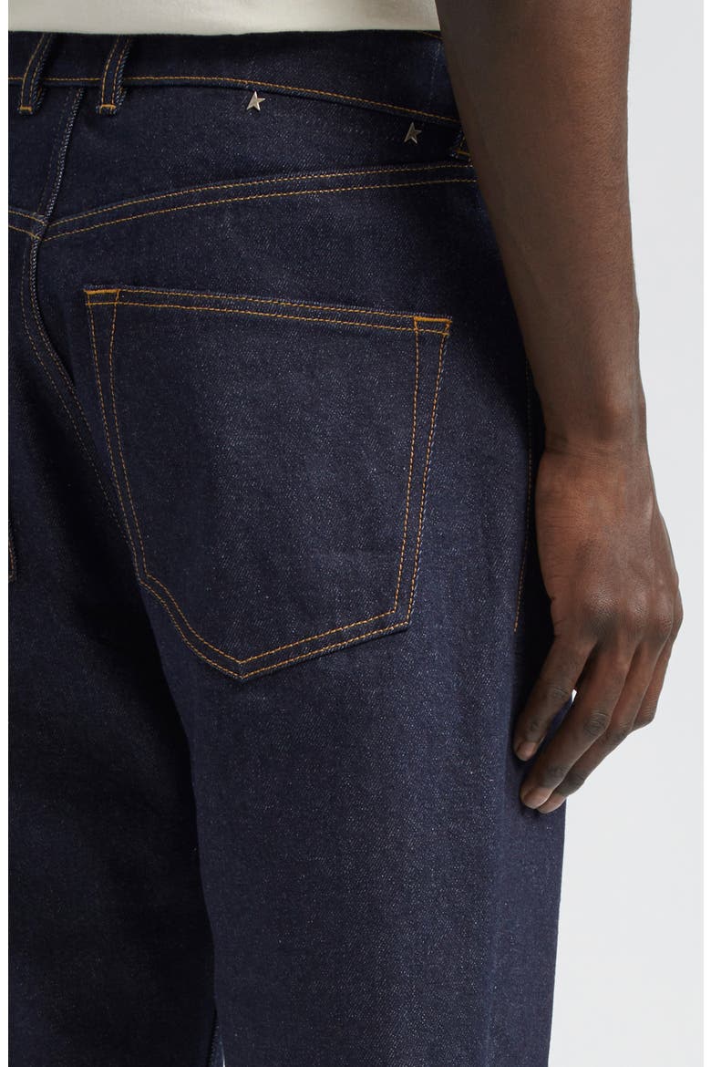 Journey Happy Tapered Leg Jeans, Alternate, color, DARK BLUE