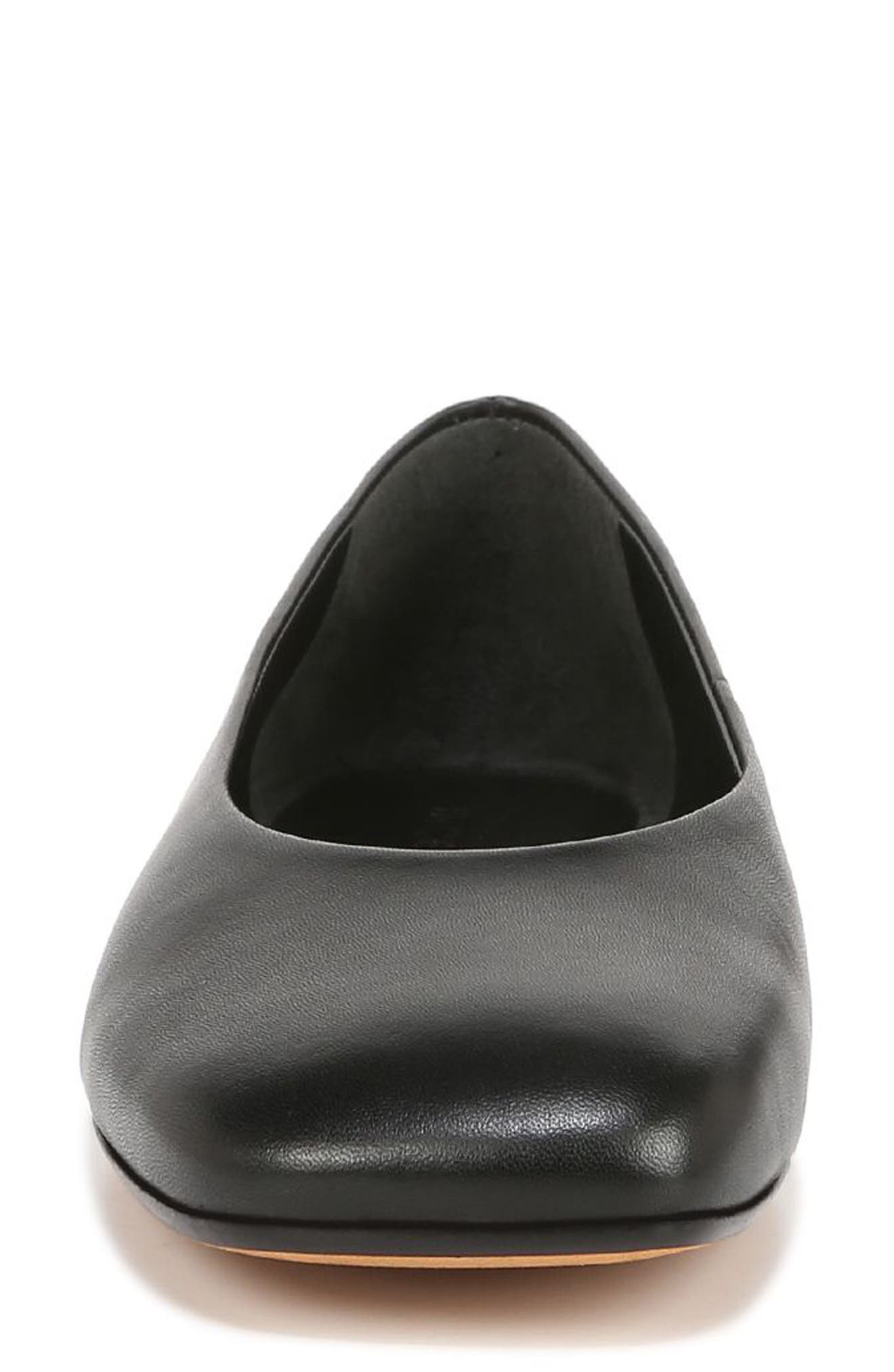 Leah Ballet Flat, Alternate, color, BLACK