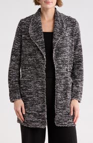 MAX STUDIO Tweed Longline Jacket