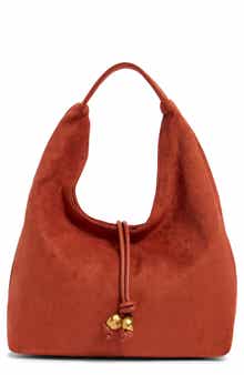 Browan Faux Suede Hobo Bag