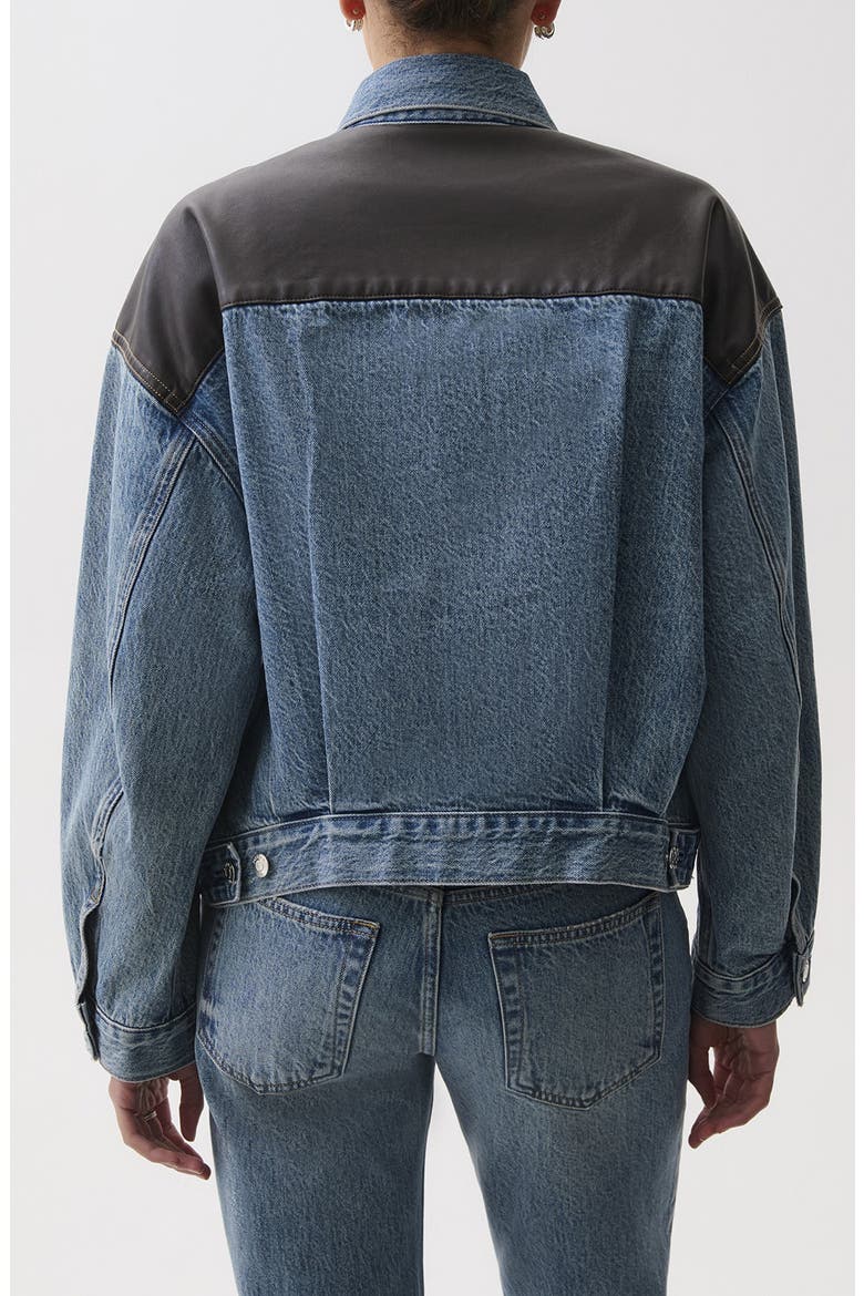 Harley Denim Jacket, Alternate, color, METROPOLIS