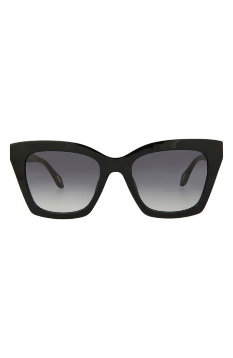 52mm Cat Eye Sunglasses