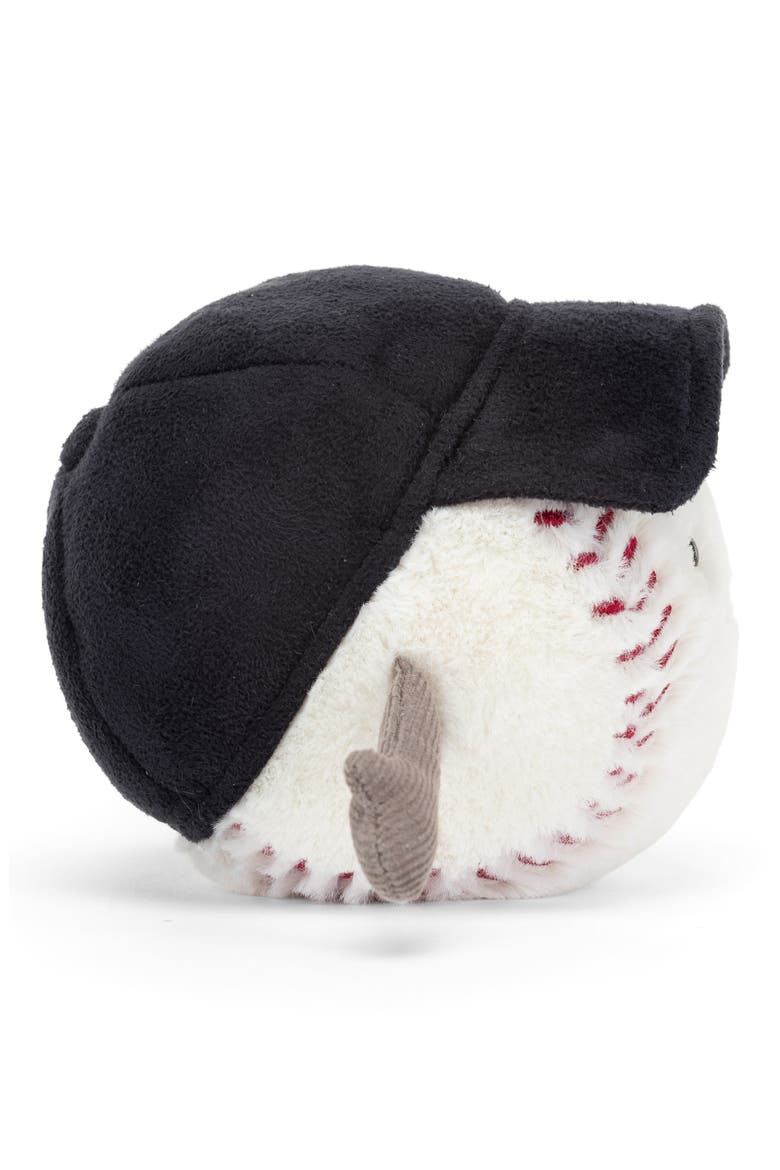 Amuseable Baseball Plush Toy, Alternate, color, WHITE