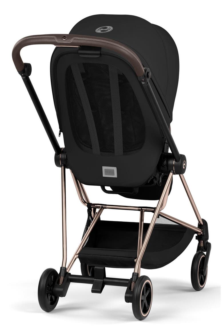Mios Compact Stroller – Platinum Collection, Alternate, color, ROSE GOLD/ SEPIA BLACK