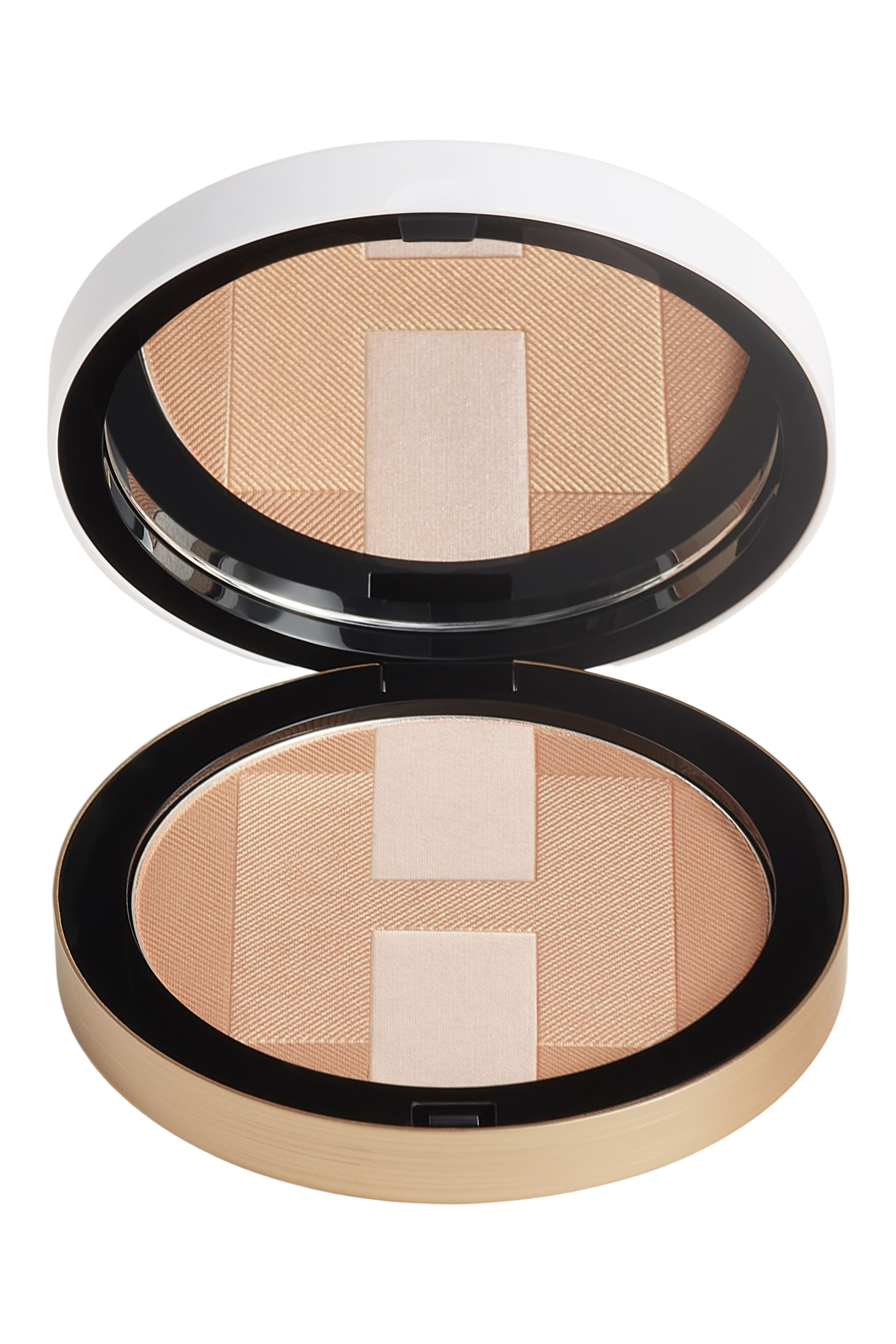 Hermès Plein Air H Trio Iridescent Mineral Powder compact with three shades — Hermès
