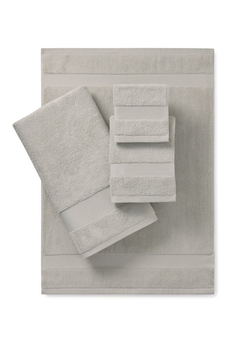 Watson Cotton Terry Cloth Bath Towel, Alternate, color, TRUE PALE GREY