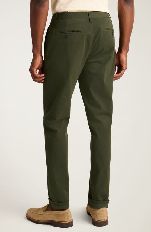 Bonobos The 2.0 Flat Front Stretch Cotton Chinos In Green