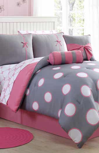 VCNY HOME Sophie Polka Dot Bed-in-a-Bag Comforter Set - Twin