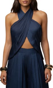 JLUXLABEL Core Form Halter Top