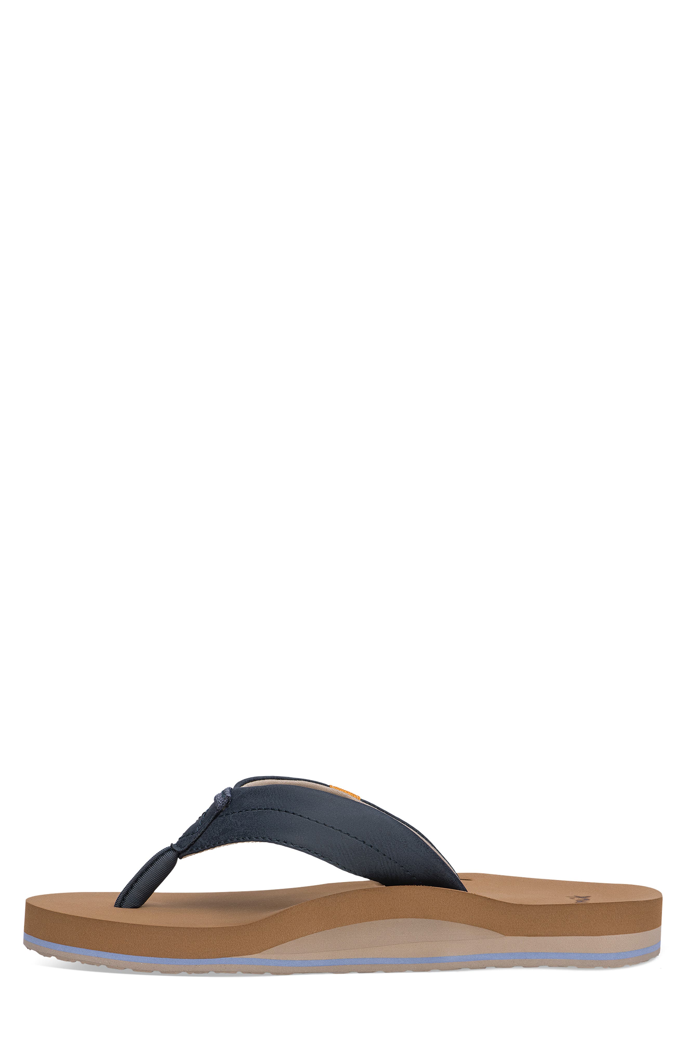 Sawyer Flip Flop, Alternate, color, NAVY RETRO
