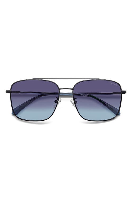Polaroid 59mm Polarized Navigator Sunglasses