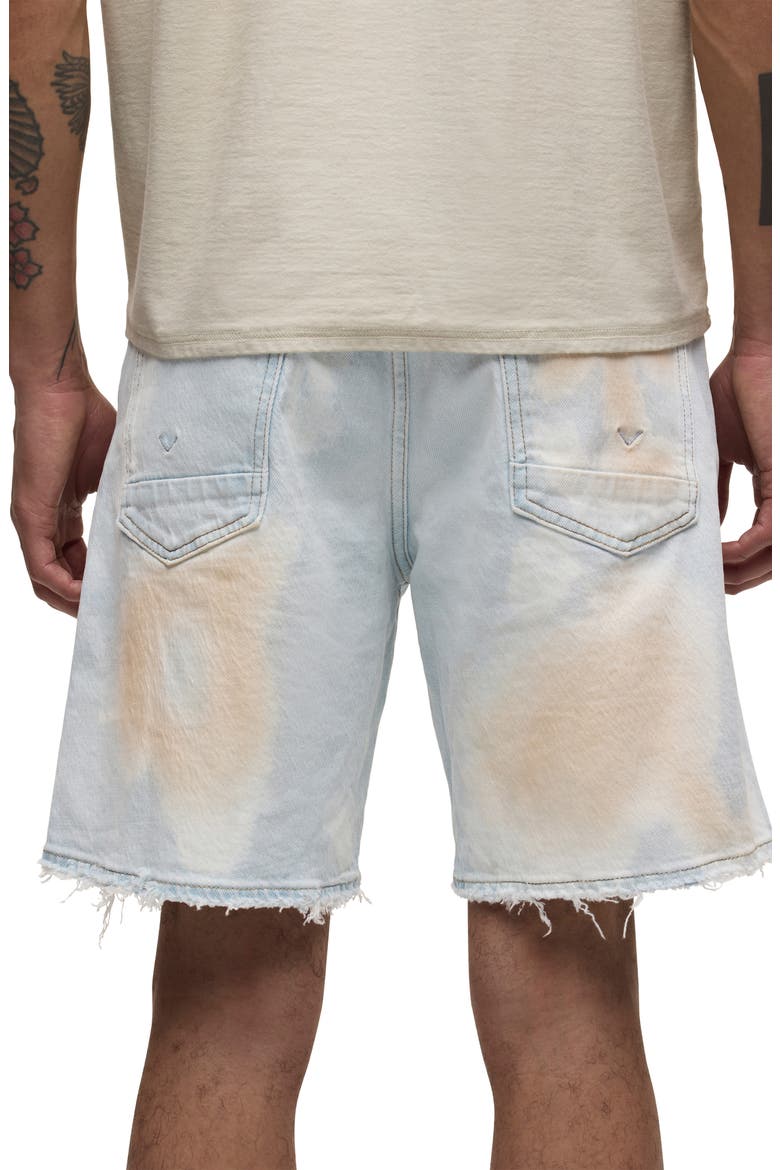 Clint Relaxed Denim Shorts, Alternate, color, BLEACHED CLOUD
