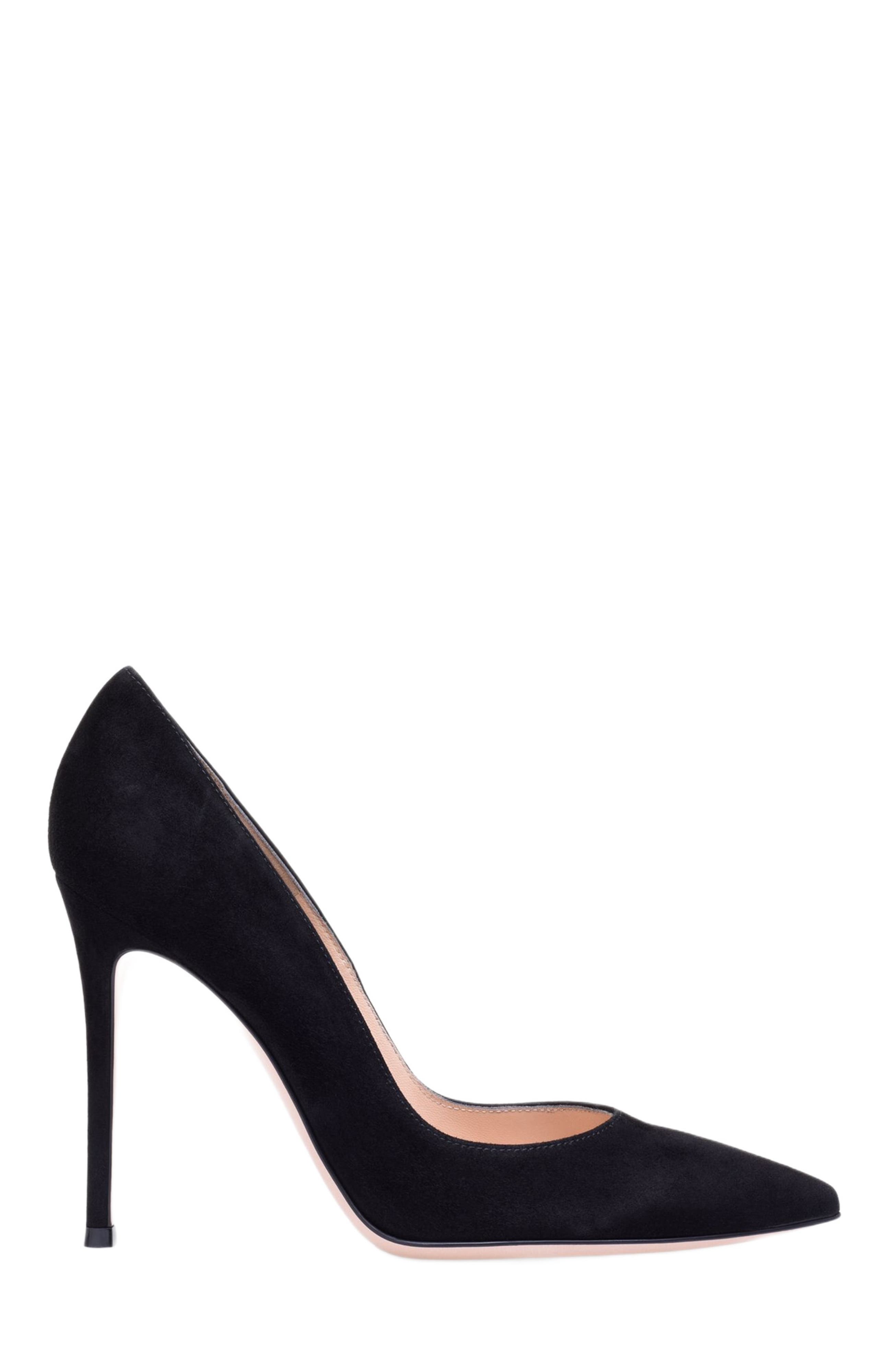Gianvito Rossi Gianvito 105 Pumps, Main, color, Black Suede