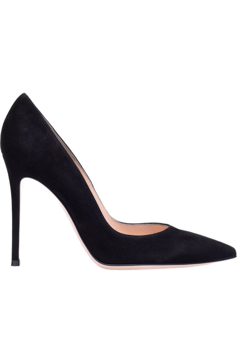 Gianvito Rossi Gianvito 105 Pumps, Main, color, Black Suede