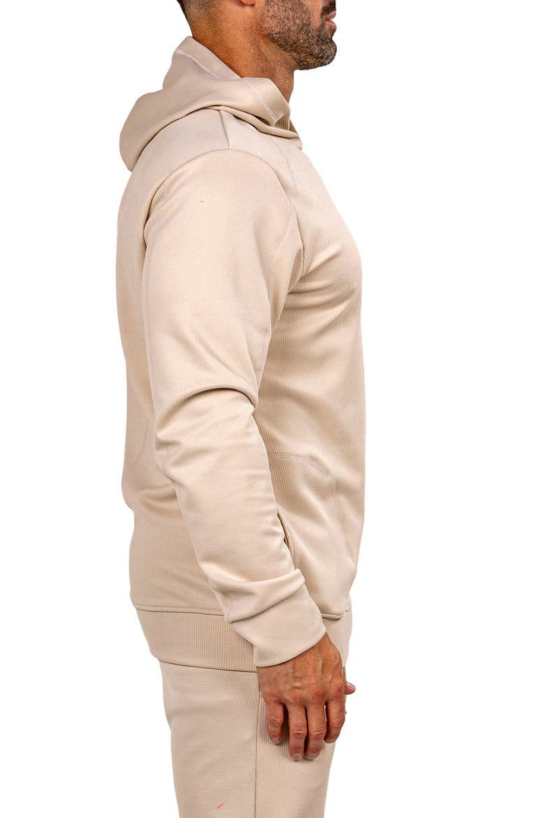 Marthyr Pullover Hoodie, Alternate, color, BEIGE