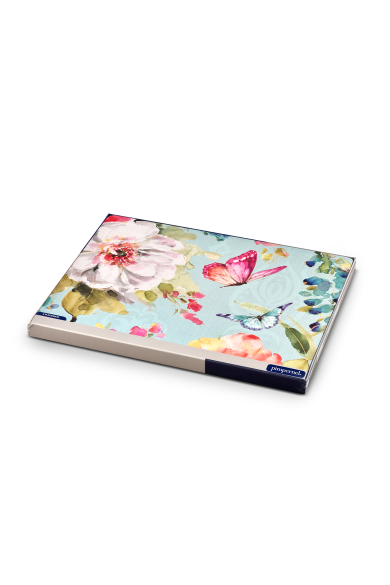 Colorful Breeze Set of 4 Cork Back Placemats, Alternate, color, Multi