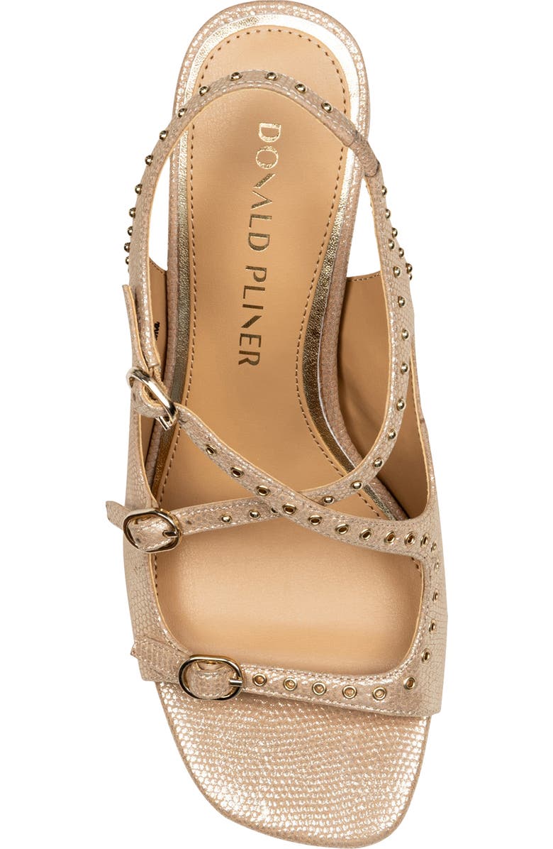 Donald Pliner Vasta Slingback Sandal, Alternate, color, Platinum