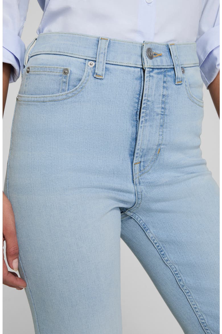 Slim Straight Leg Jeans, Alternate, color, TIDAL BLUE