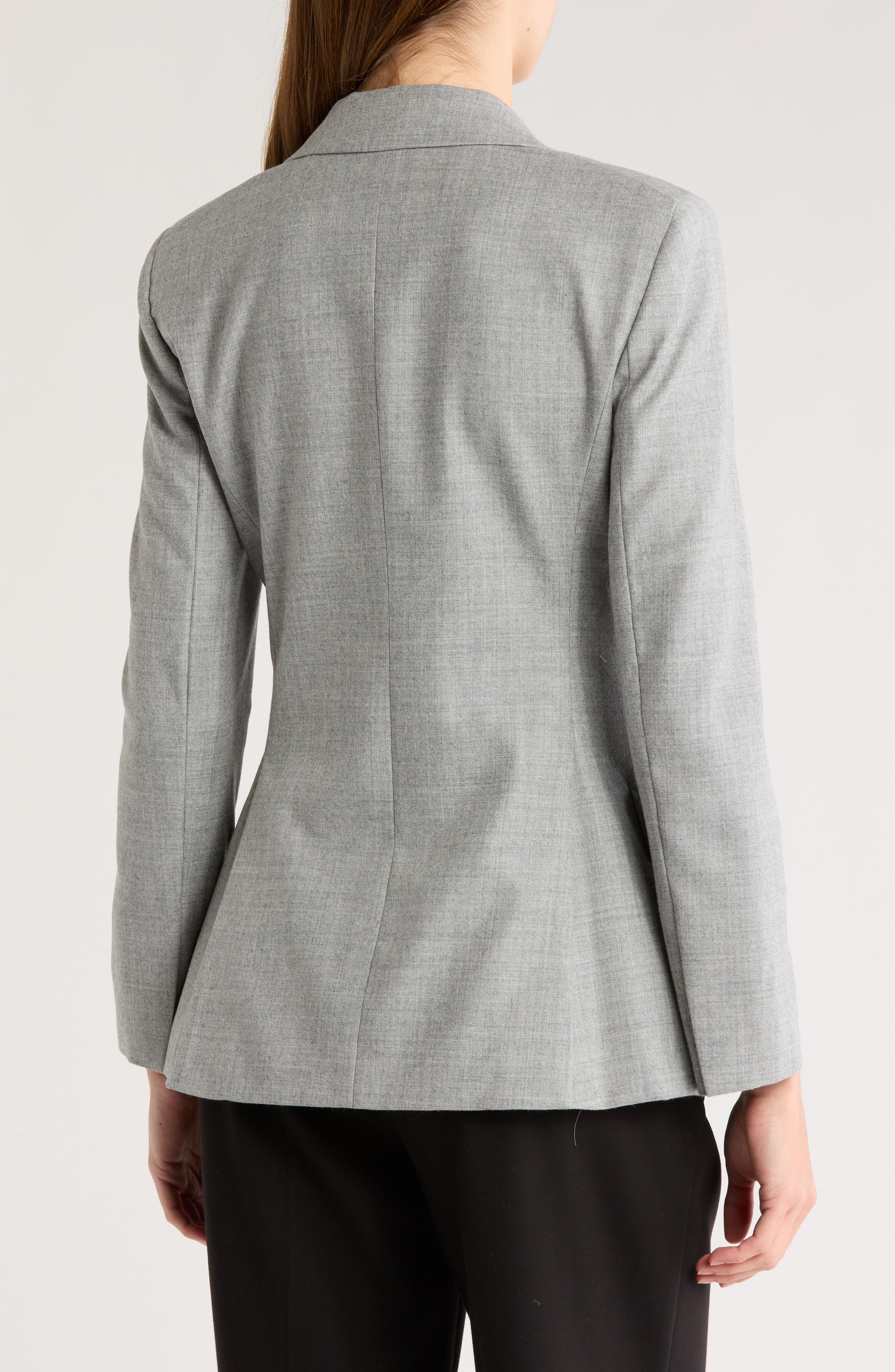 Fitted Wool Blazer - image 2