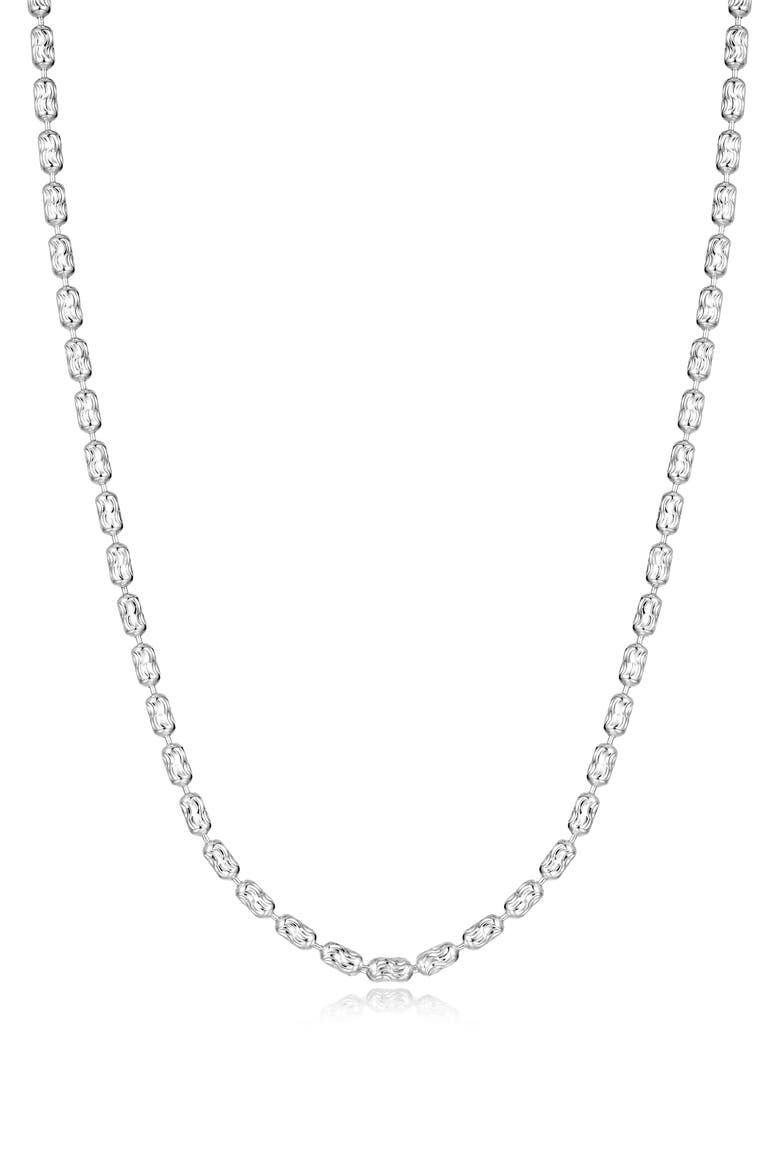 Sage Chain Necklace, Main, color, SILVER